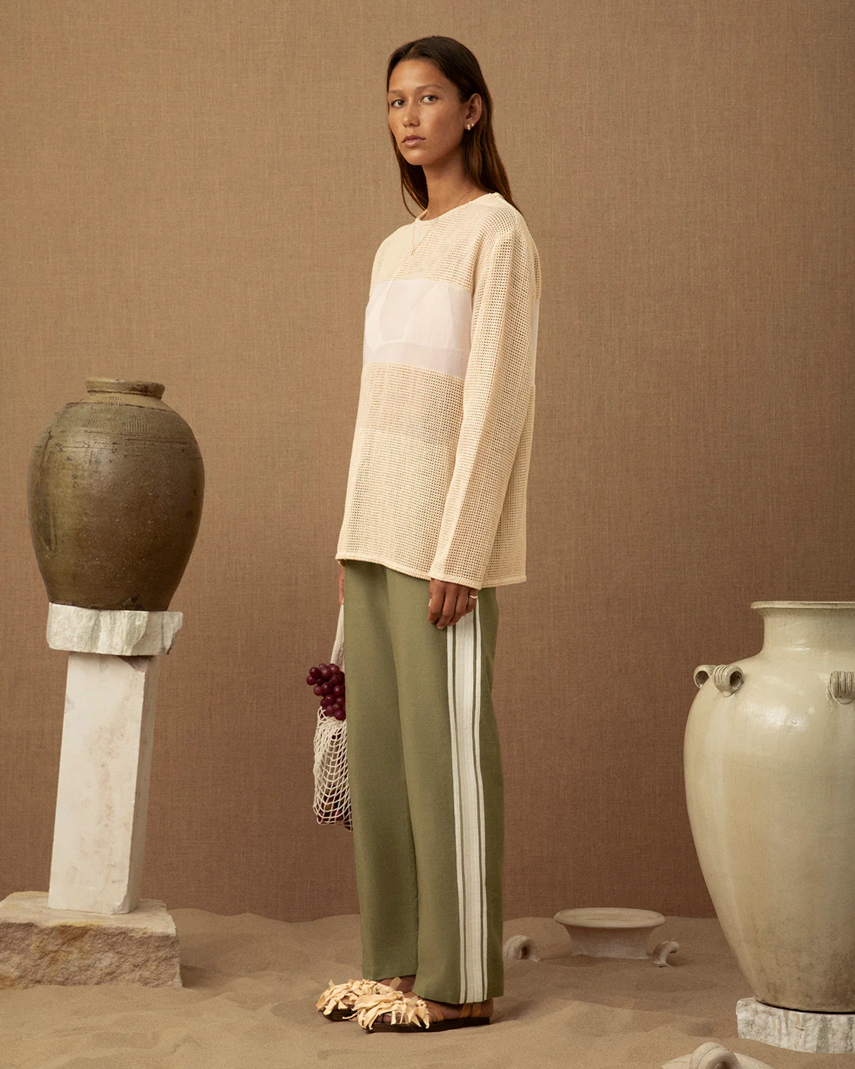 Aura Crochet Long Sleeve Top - Image 3
