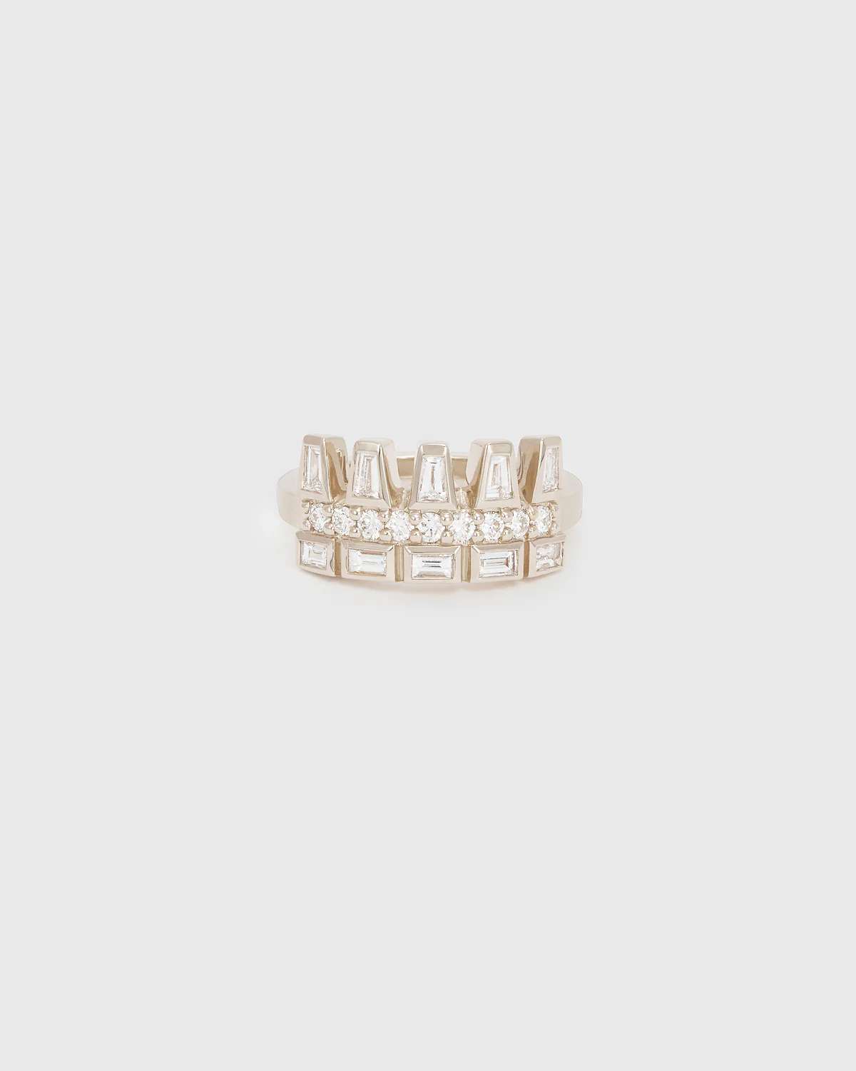 Crown Ring - 18ct Diamond - Image 5