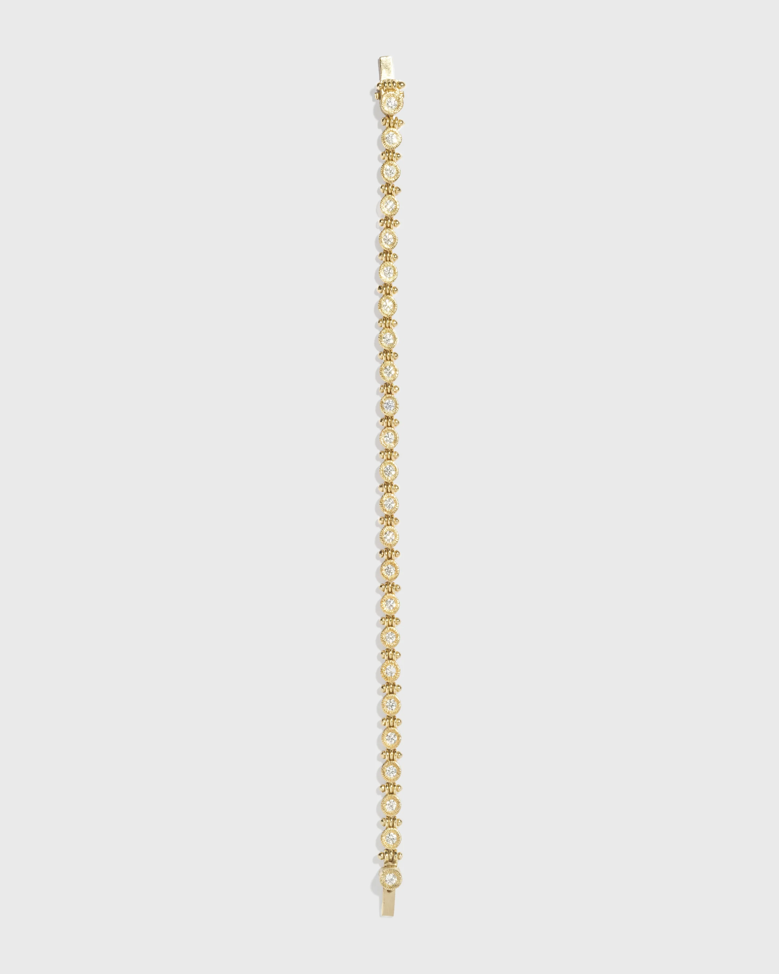Diamond Tennis Bracelet - 18ct - Image 5