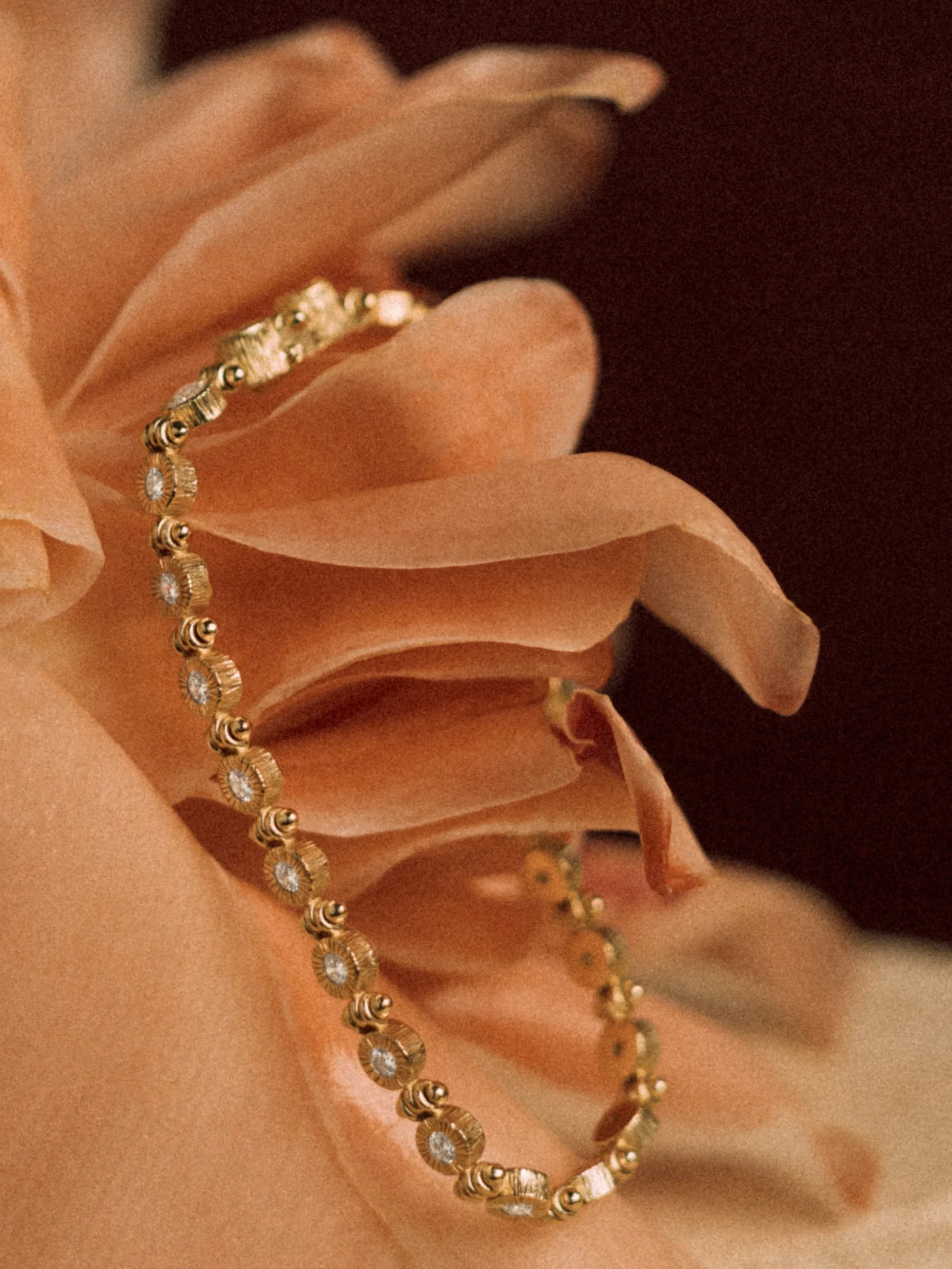 Diamond Tennis Bracelet - 18ct - Image 6