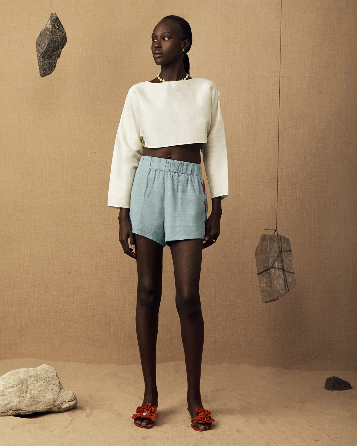 Flaura Raw Silk Short - Image 3