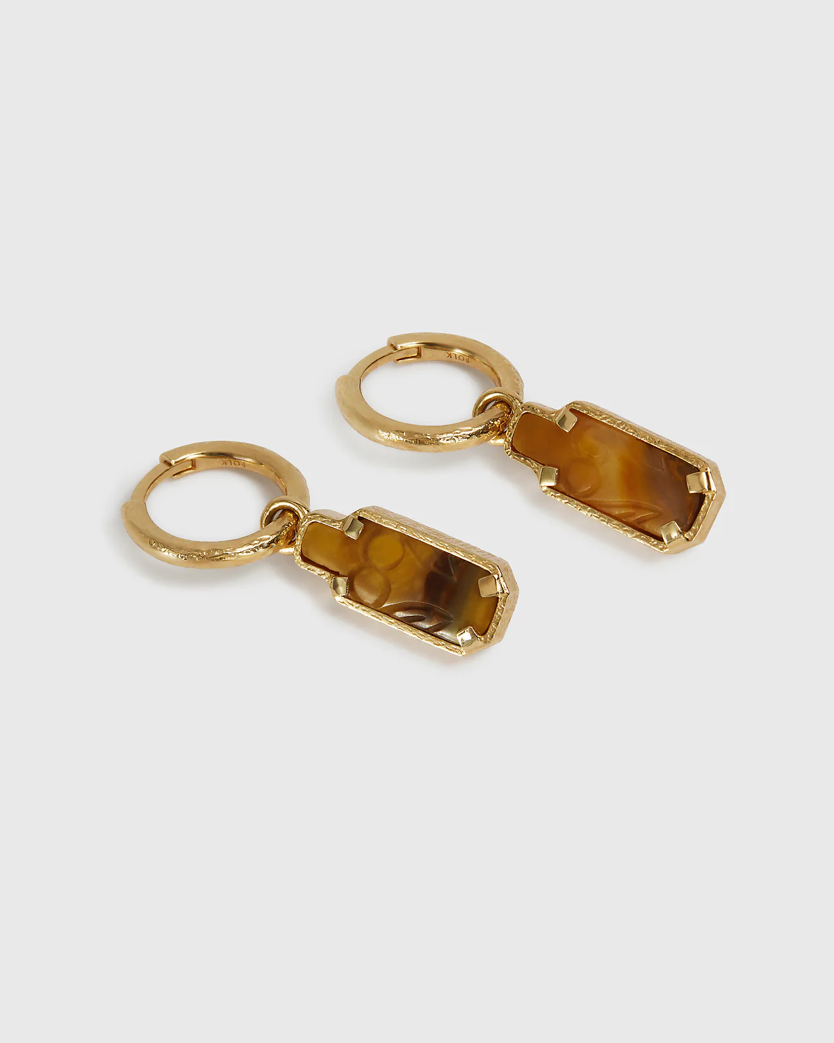 Jasper Afterlife Earrings - 9ct - Image 3