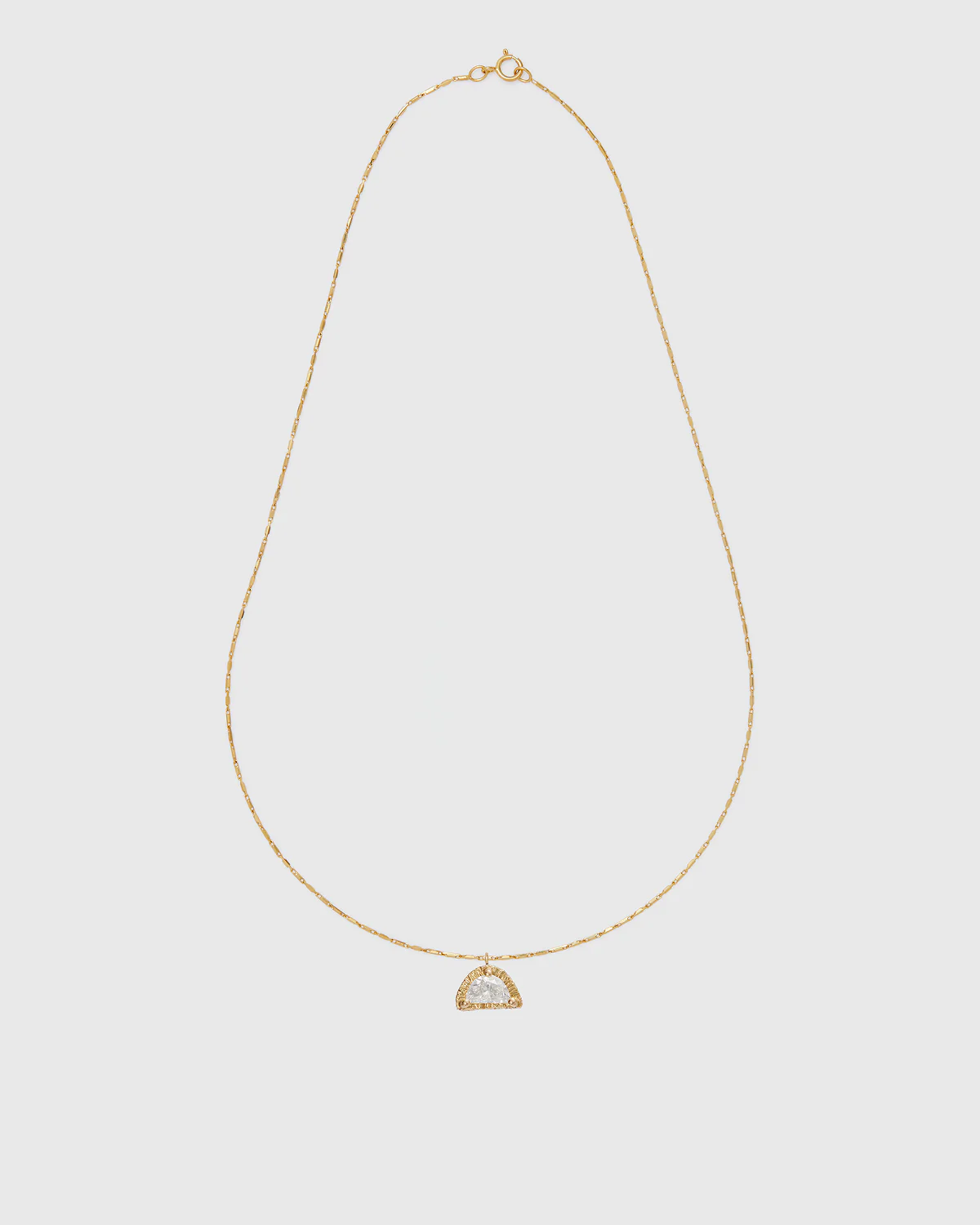 Luna Diamond Necklace - 18ct - Image 3