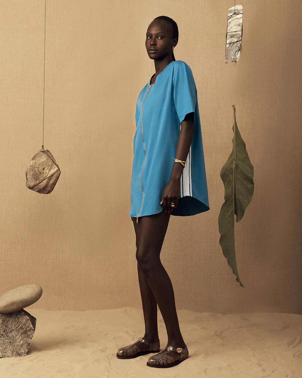 Mantra Cotton Polo Shirtdress - Image 14