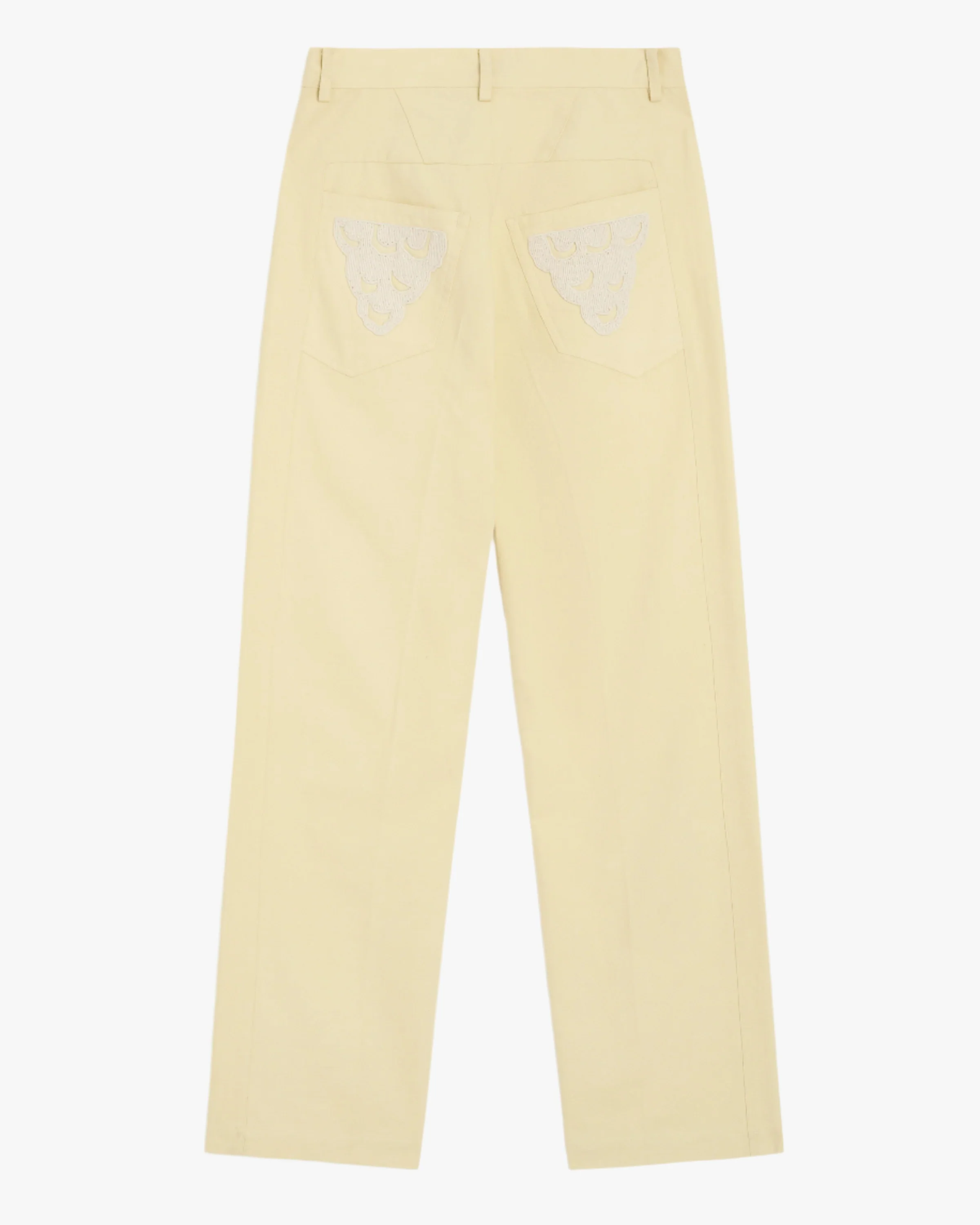 Canvas Embroidered Jean - Image 6