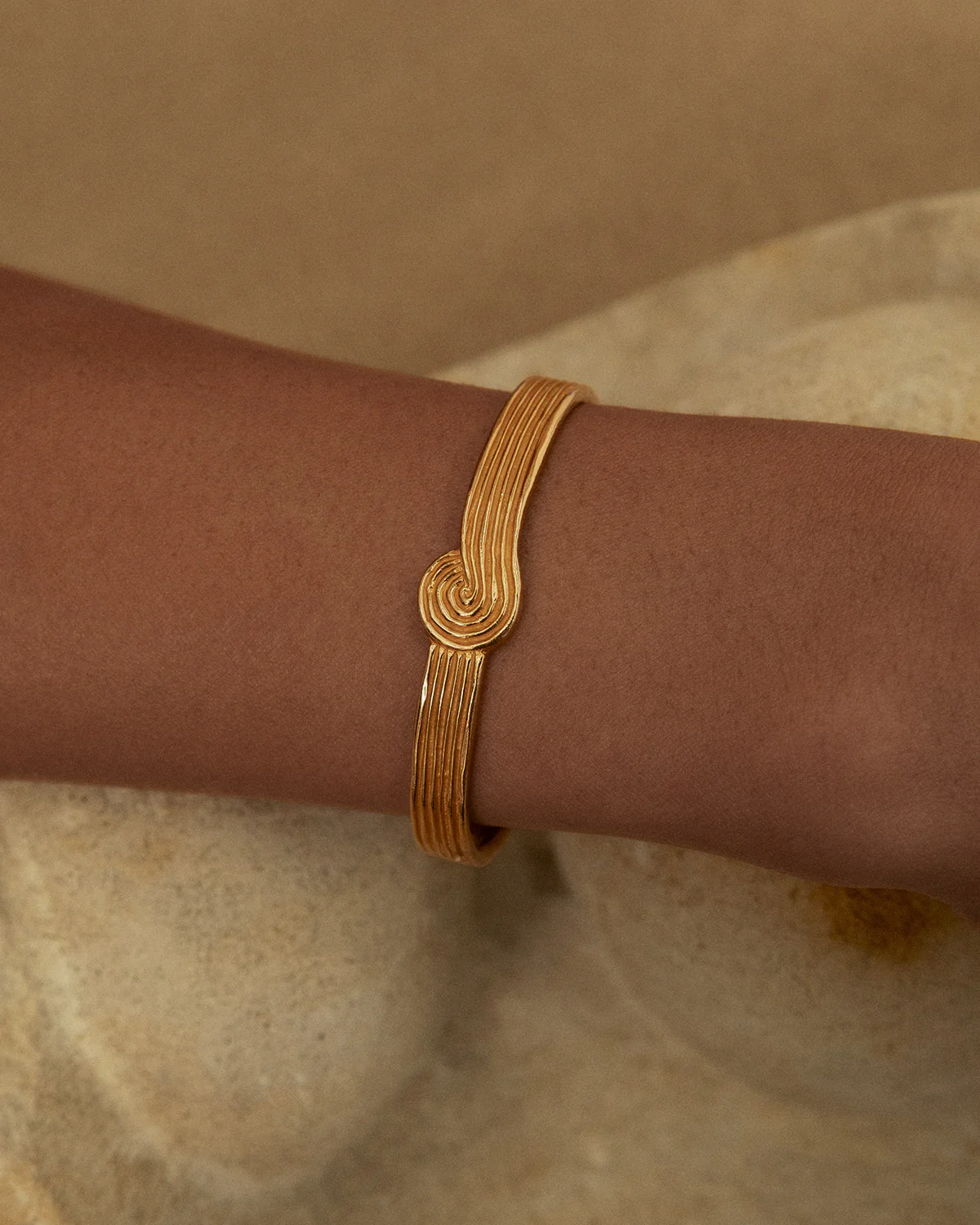 Pebble Wave Cuff - Image 6