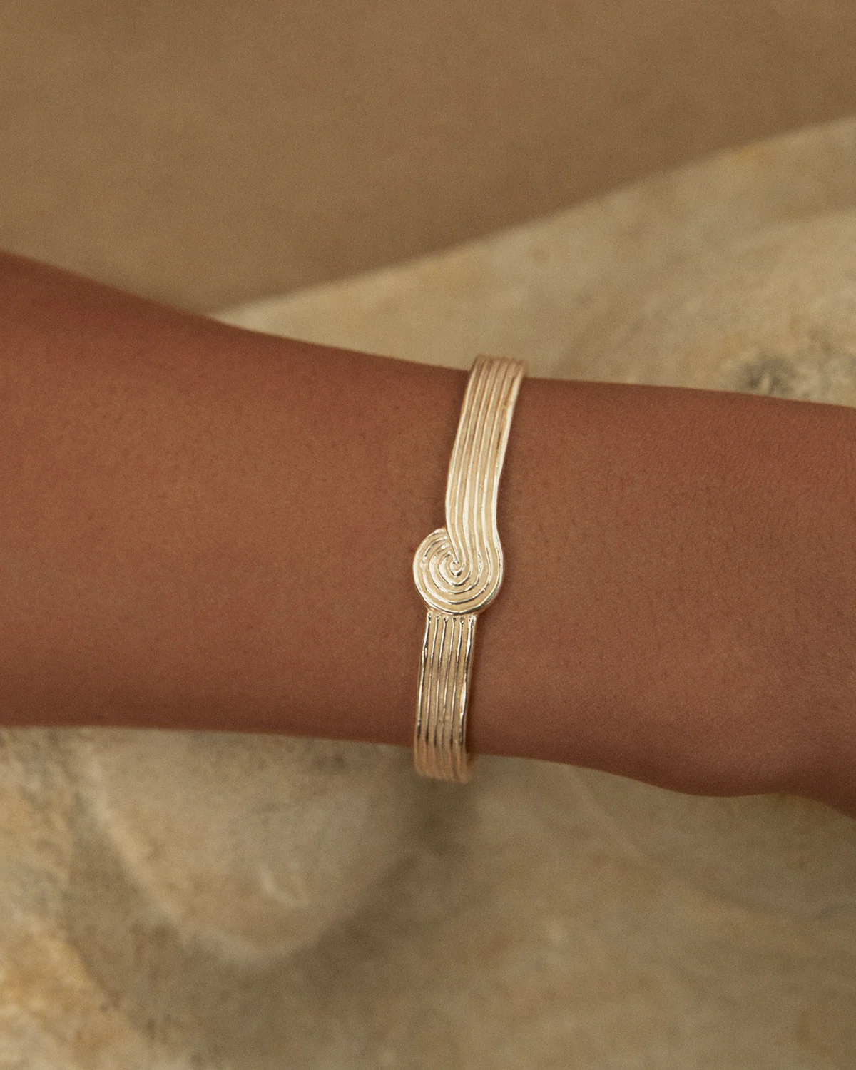 Pebble Wave Cuff - Image 7
