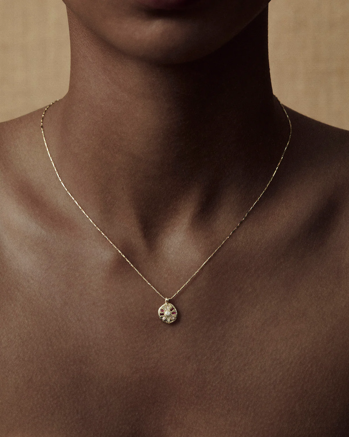 Pomegranate Necklace - 9ct - Image 3