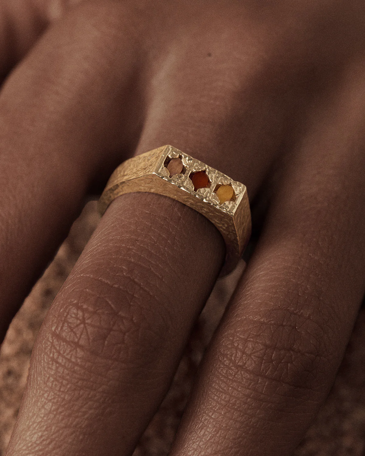 Scarpa Peach Ring - 9ct - Image 3