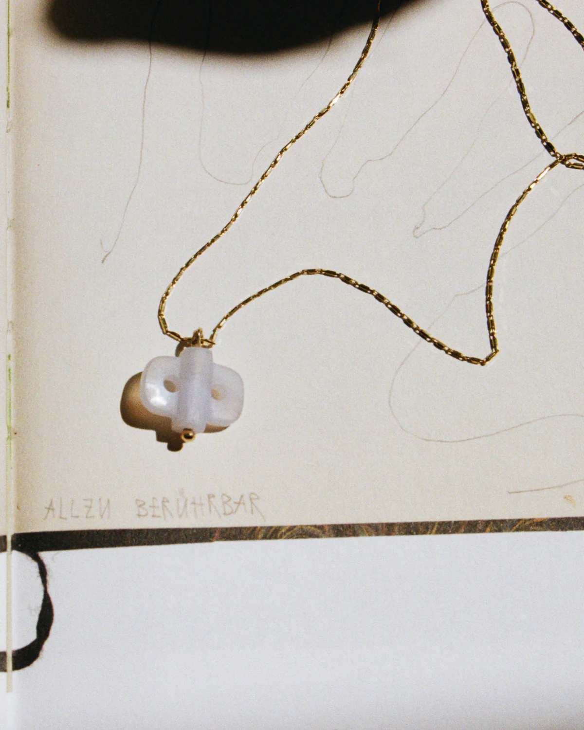 Stone Key Necklace - Image 3
