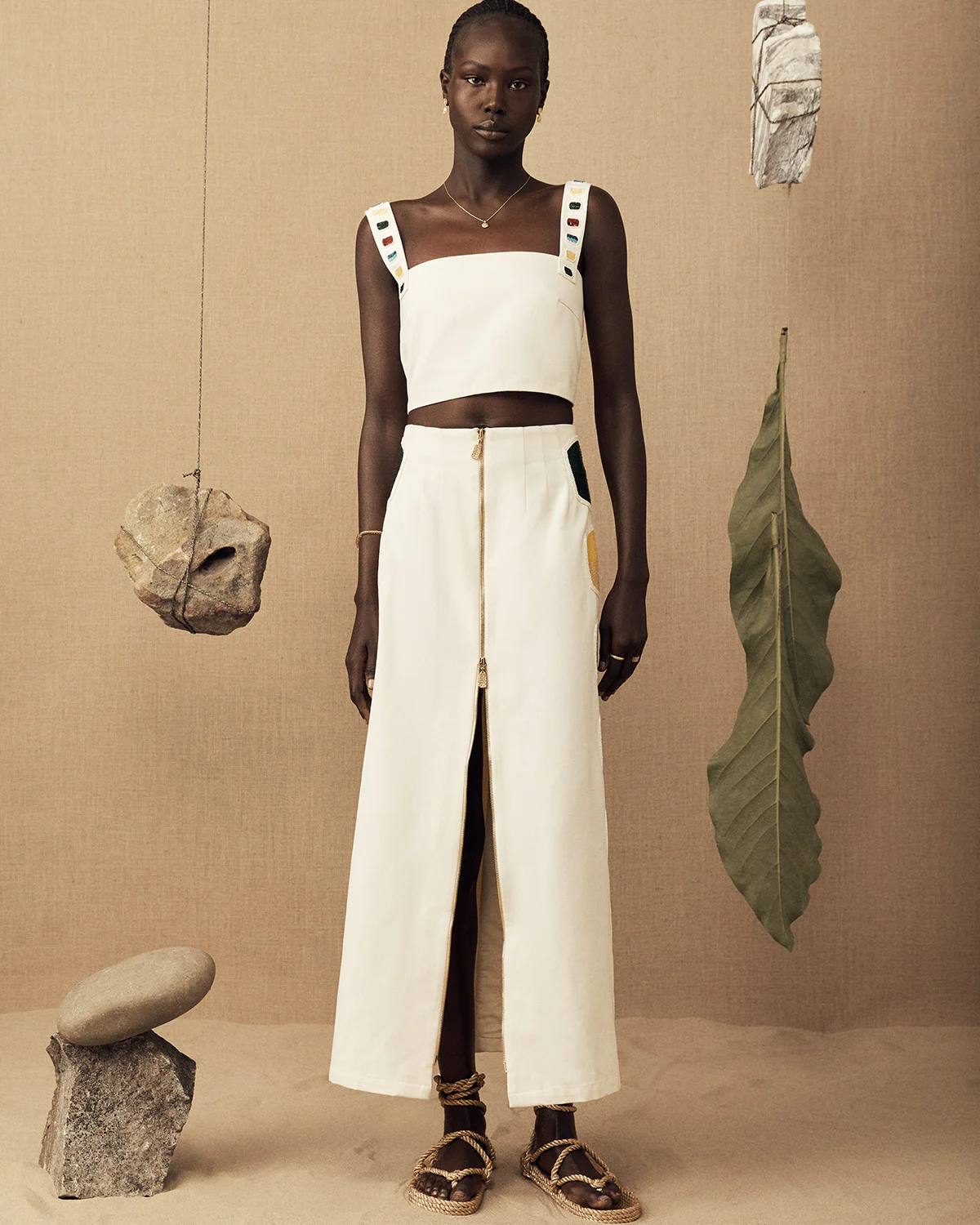 Tribute Canvas Skirt - Image 3