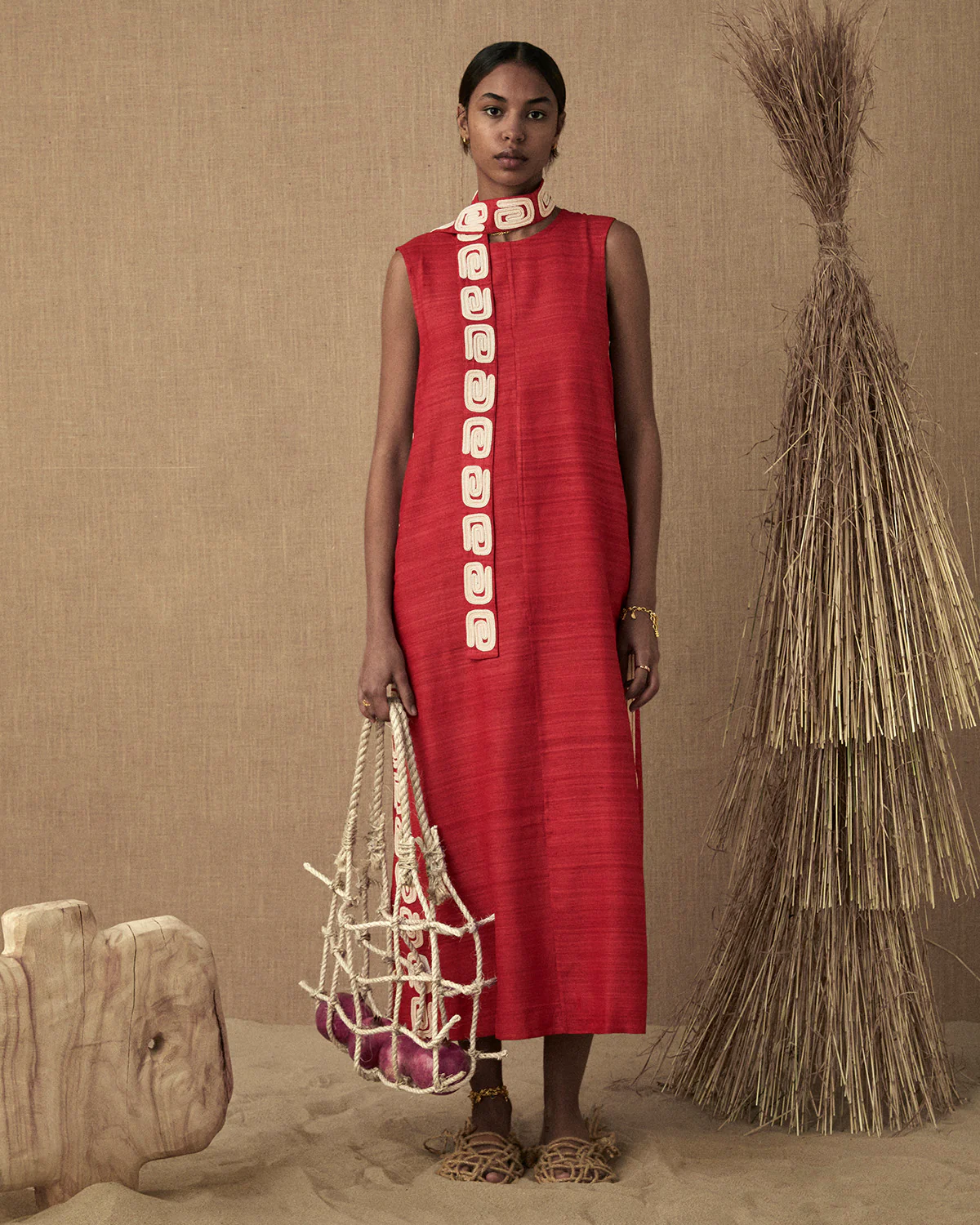 Viridis Silk Dress - Image 3