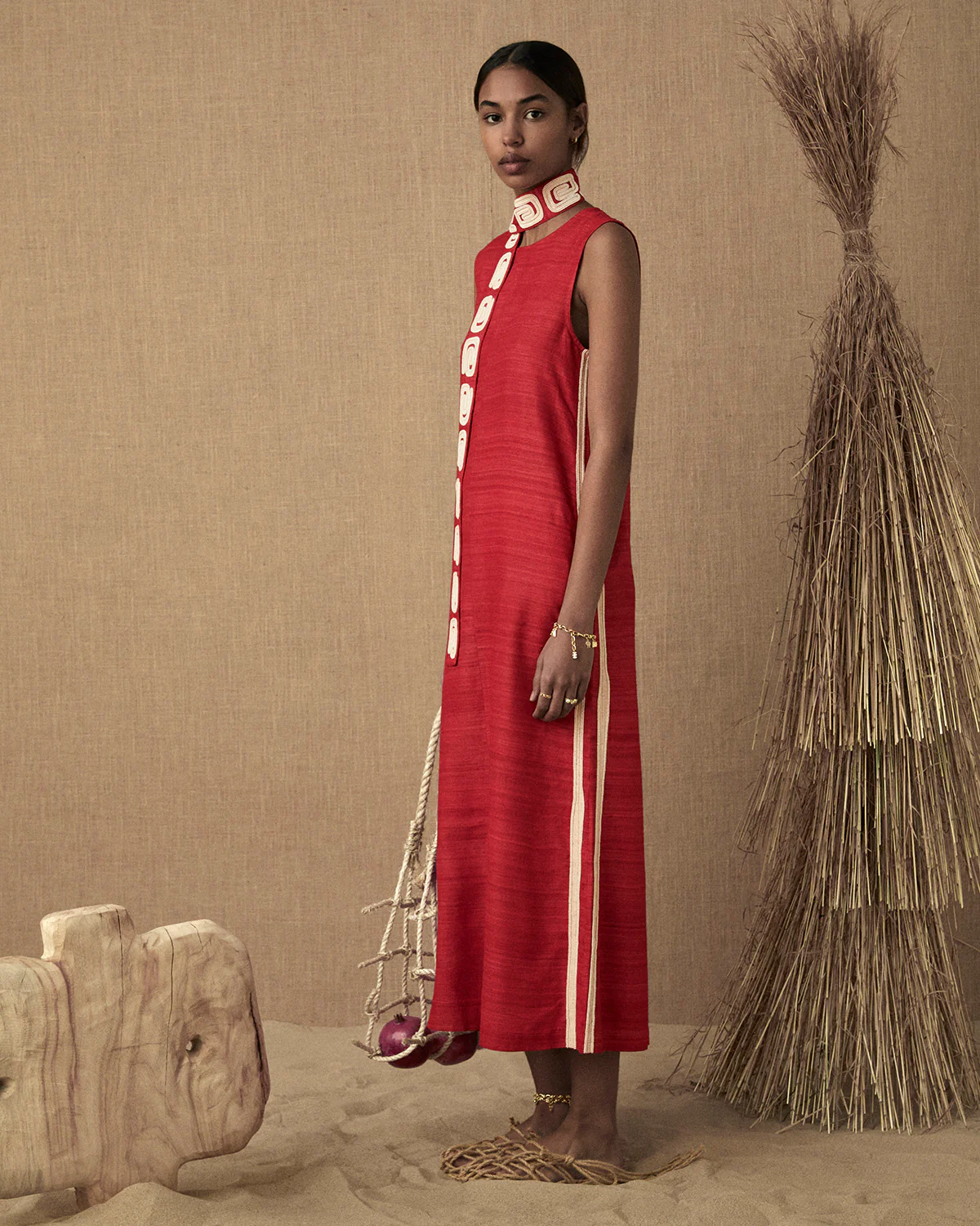 Viridis Silk Dress - Image 4