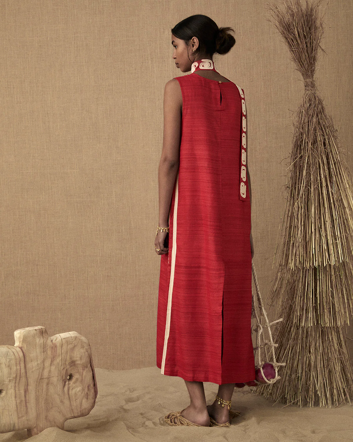 Viridis Silk Dress - Image 5