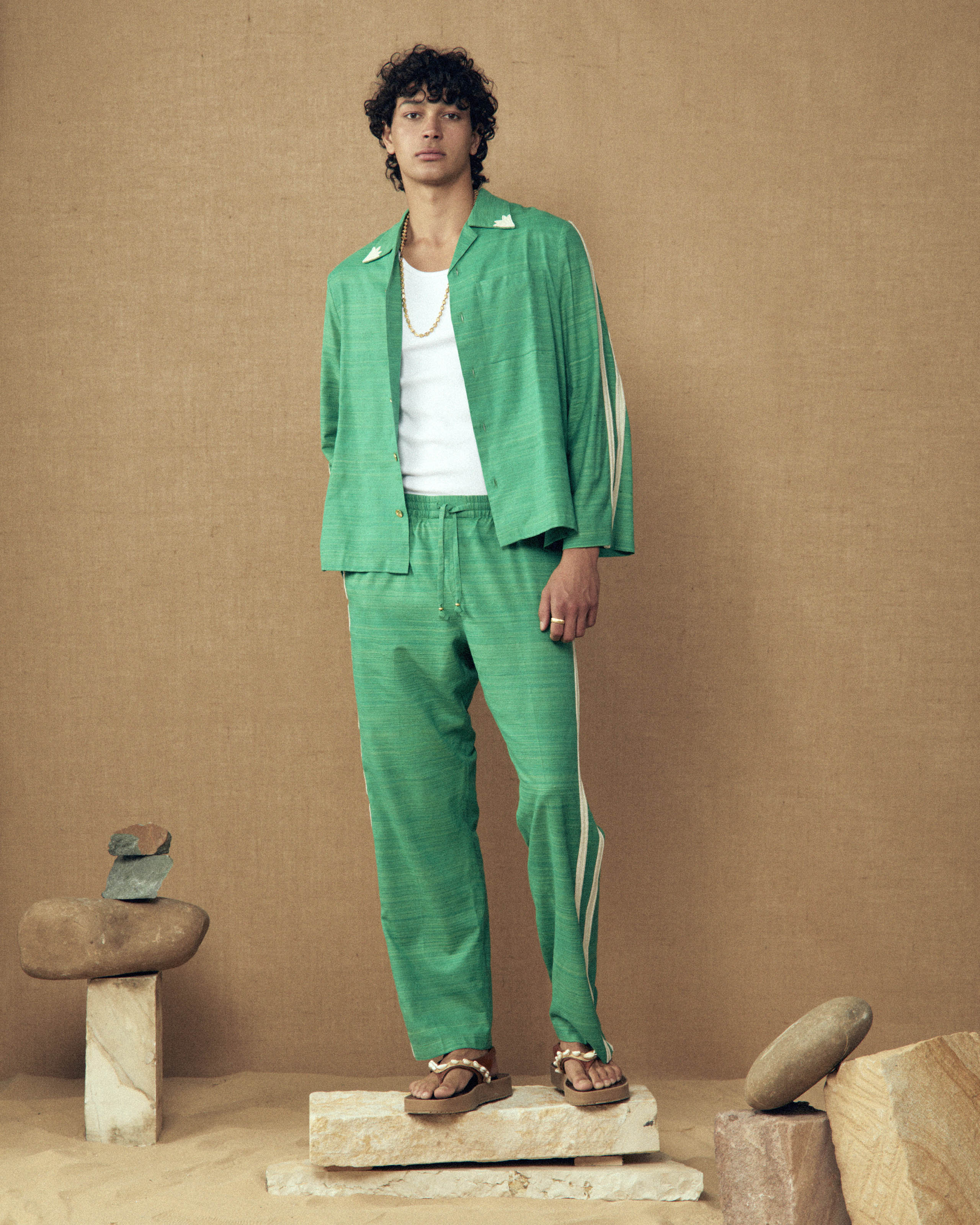 Viridis Silk Shirt - Image 7